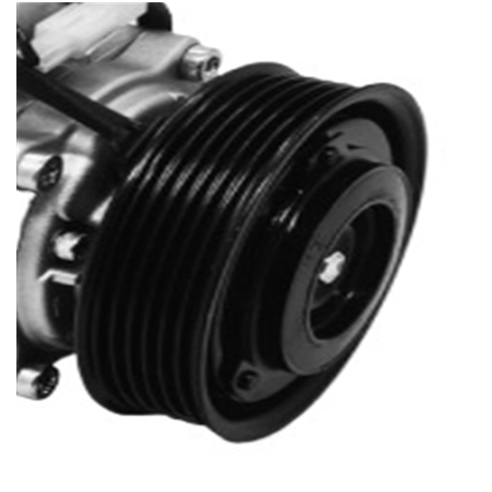 Mvoumc 6Pk Ac Clutch 447190-6121 4472600667 4471602270 4472605820 447280-3150 447260-0667 Sv07c Car Air Conditioner Compressor, Compatible For Toyota Rush(6Pk Ac Clutch)