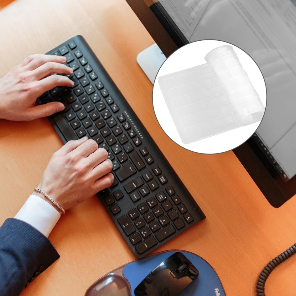 Film protector de teclado ultra fino Tofficu para KB216 miniatura 5