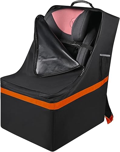 Bolsas de asiento de automóvil para viajes aéreos, bolsa de viaje resistente para asiento de automóvil para avión, bolsa acolchada para asientos de