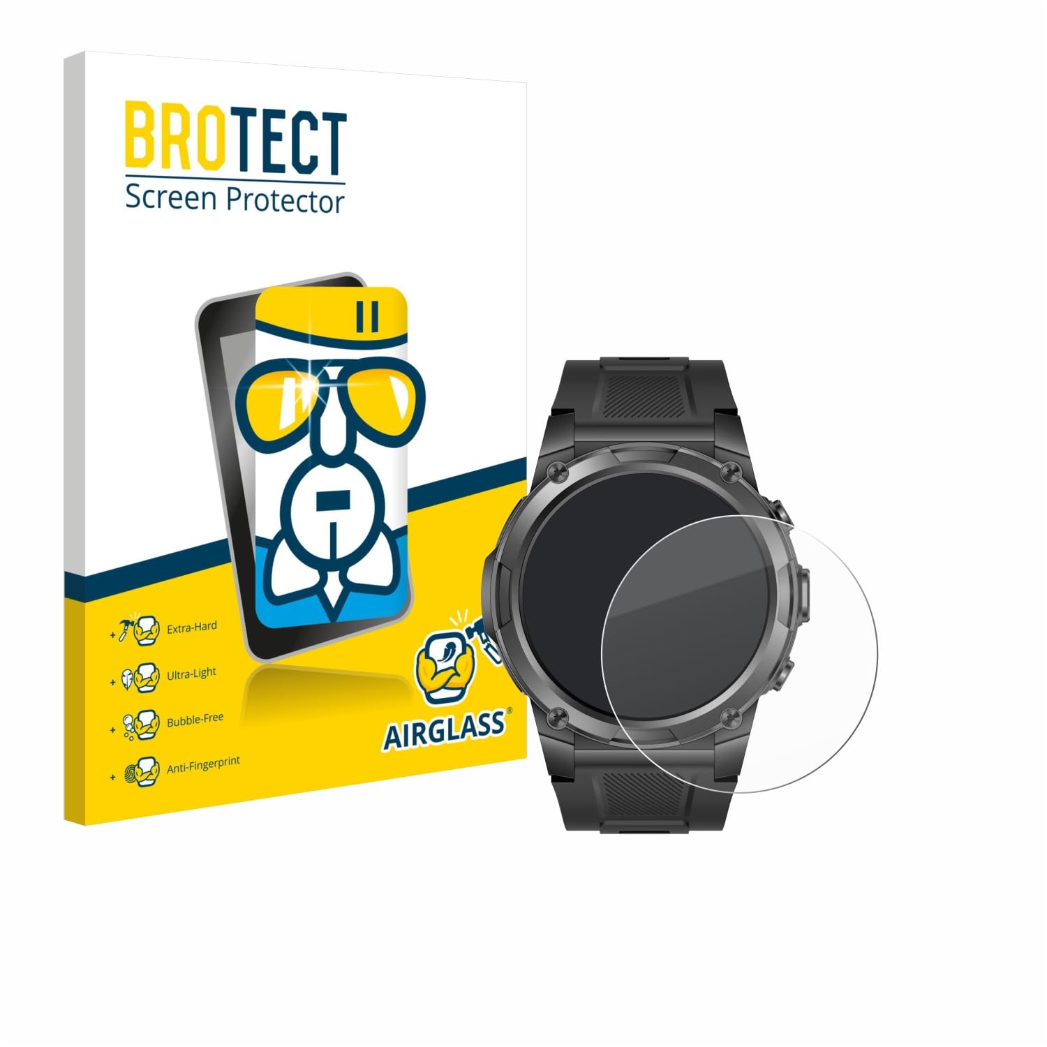 Brotect Glass Screen Protector Film Compatible With Denon DJ SC Live 4 (Jog) - Glass-Foil 9H Protection [Scratch Resistant, High Clarity - View #12