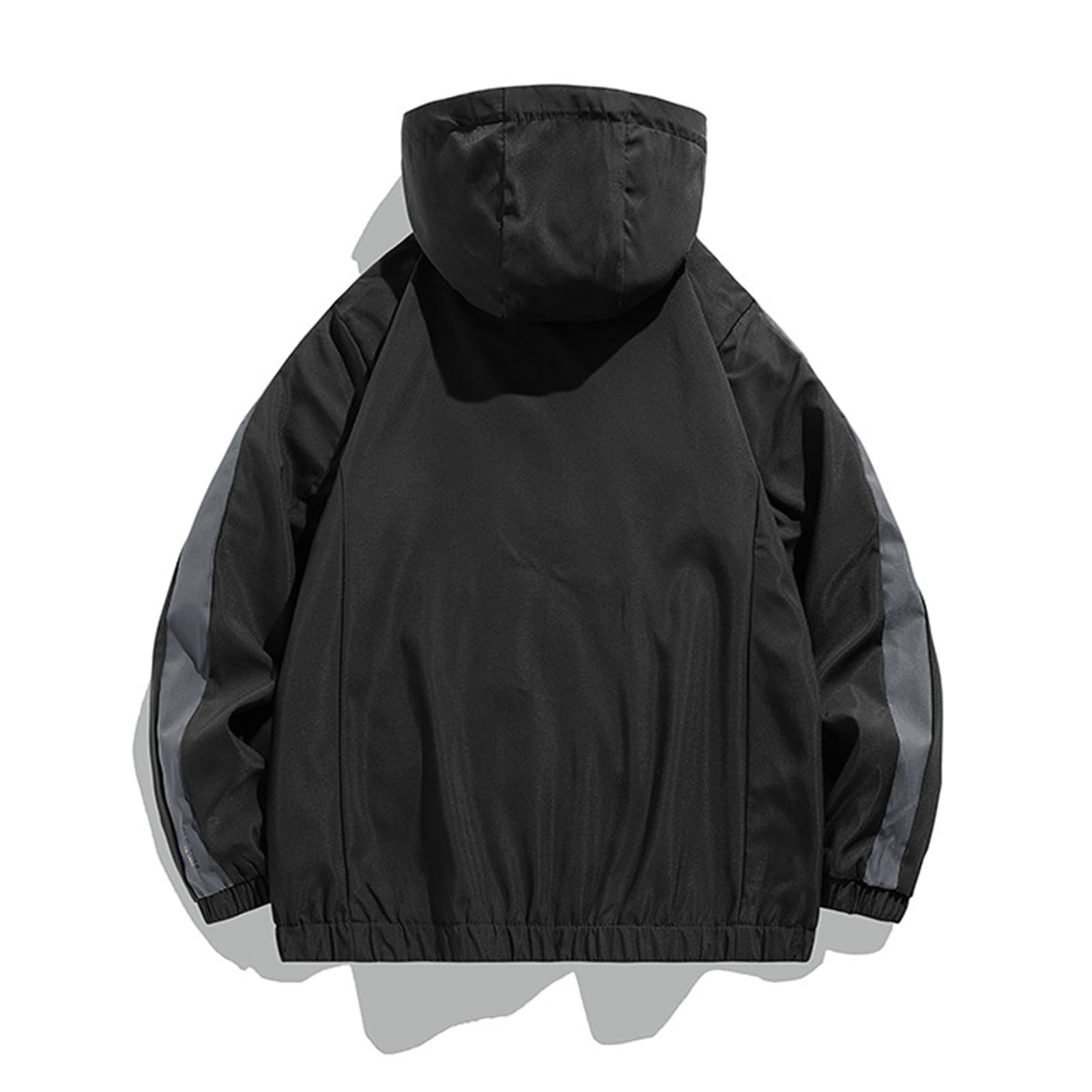 Abbigliamento Impermeabile Uomo Con Cappuccio Giacca Antipioggia Cordoncino Utility Traspirante Poncho Vestiti A Secchezza Rapida Giacca Leggera per Escursioni