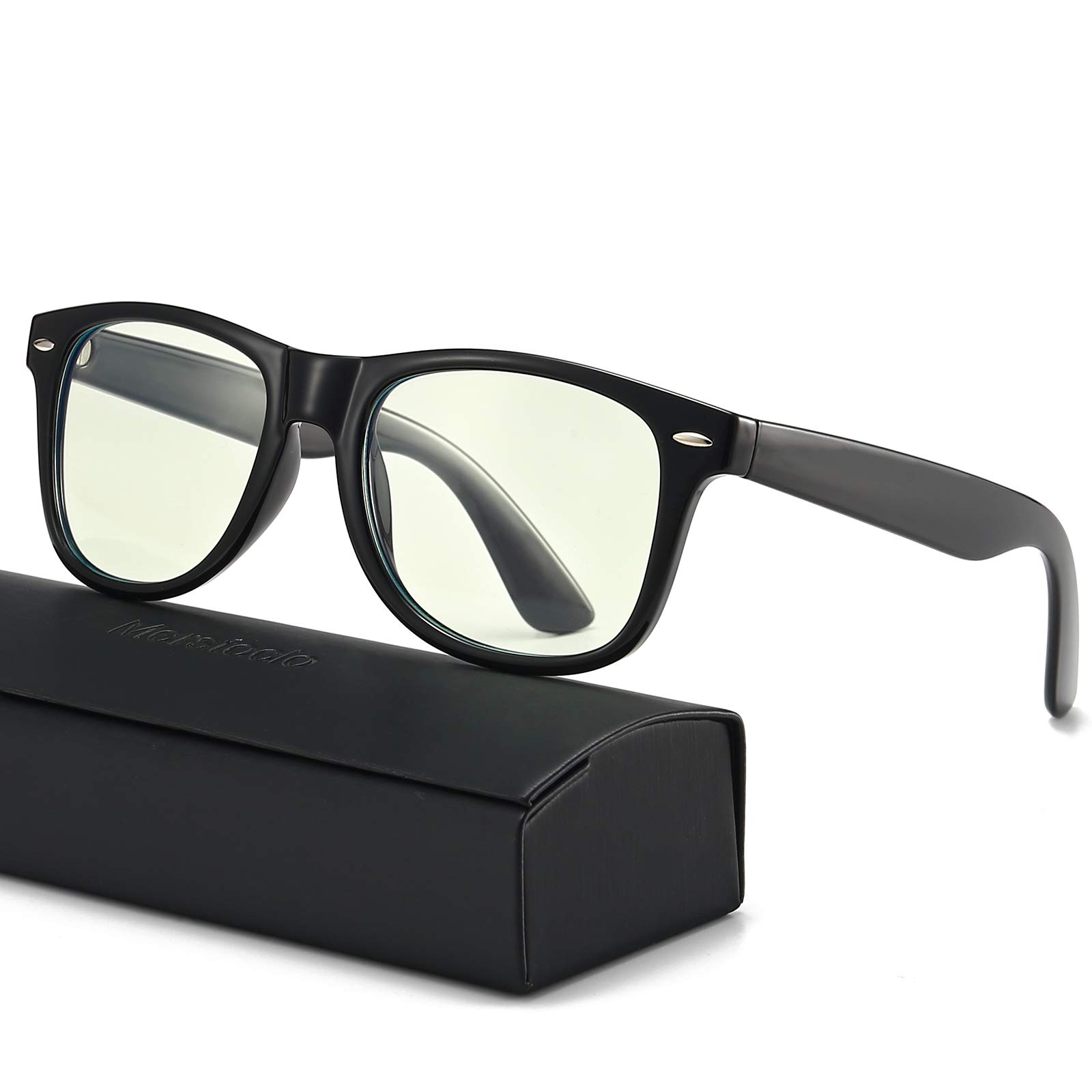 Gysnail Blue Light Blocking Computer Glasses Men/Women, Eye Fatigue Relieve & Better Sleep, Blue Blocker Gaming Glasses