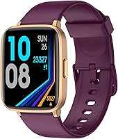 YourHealthPartner Fitness Tracker Watch: Heart Rate, Sleep Monitor, IP68 Waterproof, Step Counter, 9 Sports Modes for Men Women