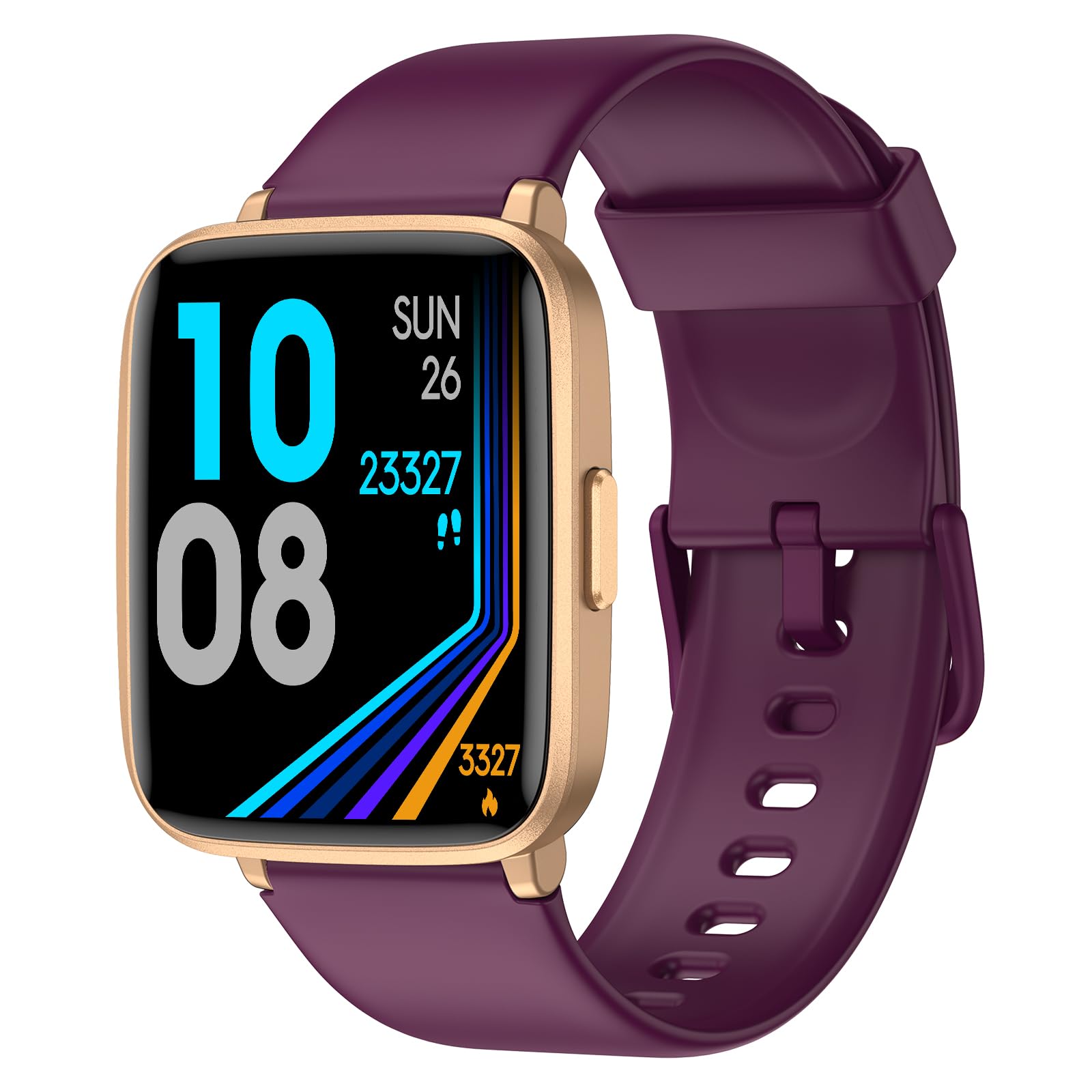 LIVIKEY Fitness Tracker Watch with Heart Rate Monitor, Activity Tracker with Pedometer, Sleep Monitor, Calories & Step Counter, IP68 Waterproof Smart Watches for Women Men Fitness Watch for Sports