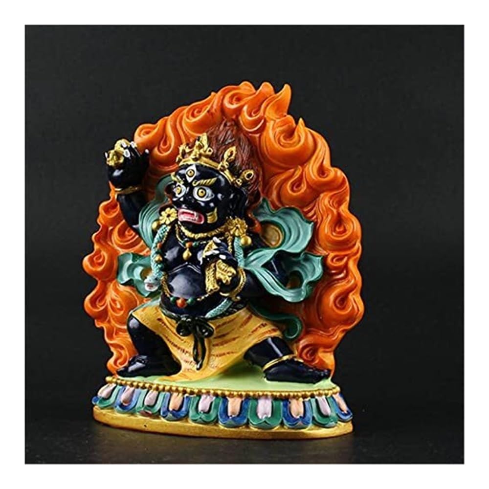 Buddha Statues Hand-painted Vajrapani Bodhisattva Figurine