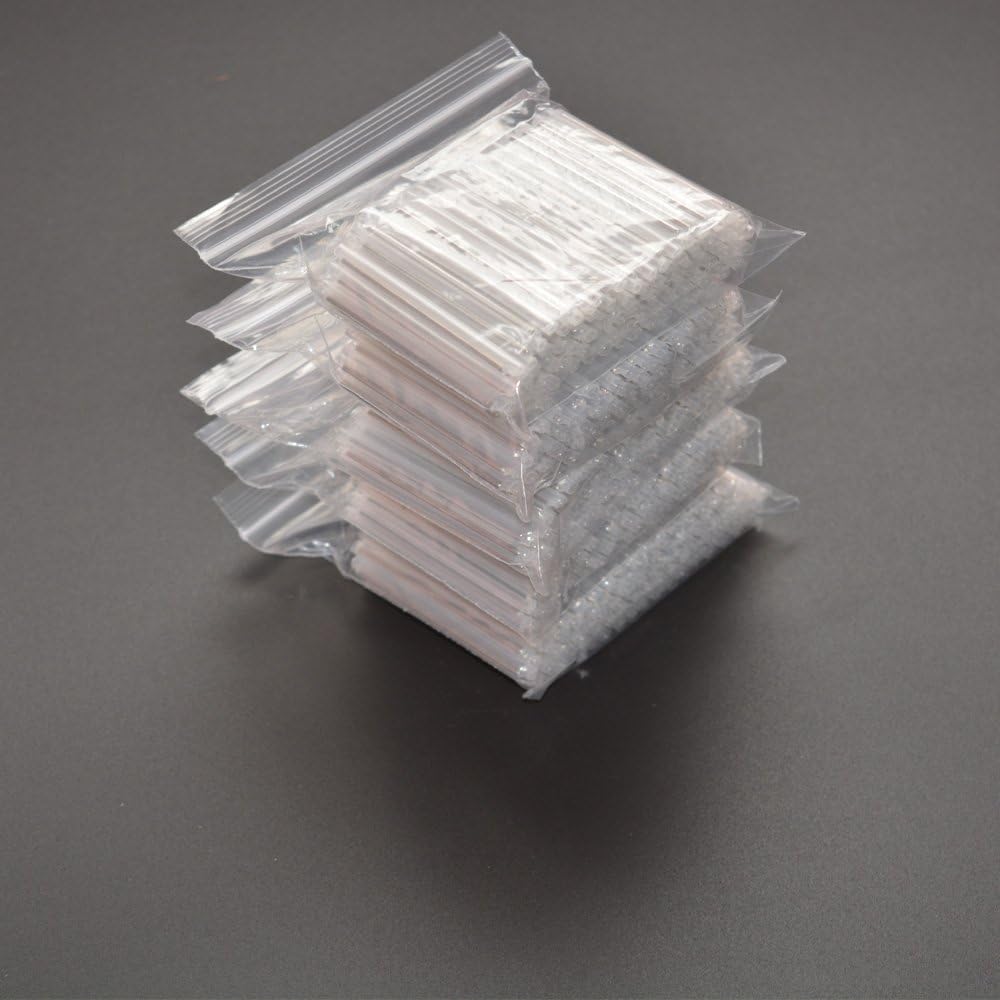 600pcs Fiber Splice Sleeves๏ผ2.6mm diam, 60mm Length๏ผ Fusion Fiber Optic Cable Heat Shrinks Tubing 304 Stainless Steel PE Clear Bare Optical Fiber Fusion Pipe hot melt Protection Tubes