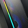 SilverStone Technology FARA 312Z High Airflow Micro-ATX Gaming Chassis with Included ARGB Fans and Light Strips, SST-FA312Z-BG