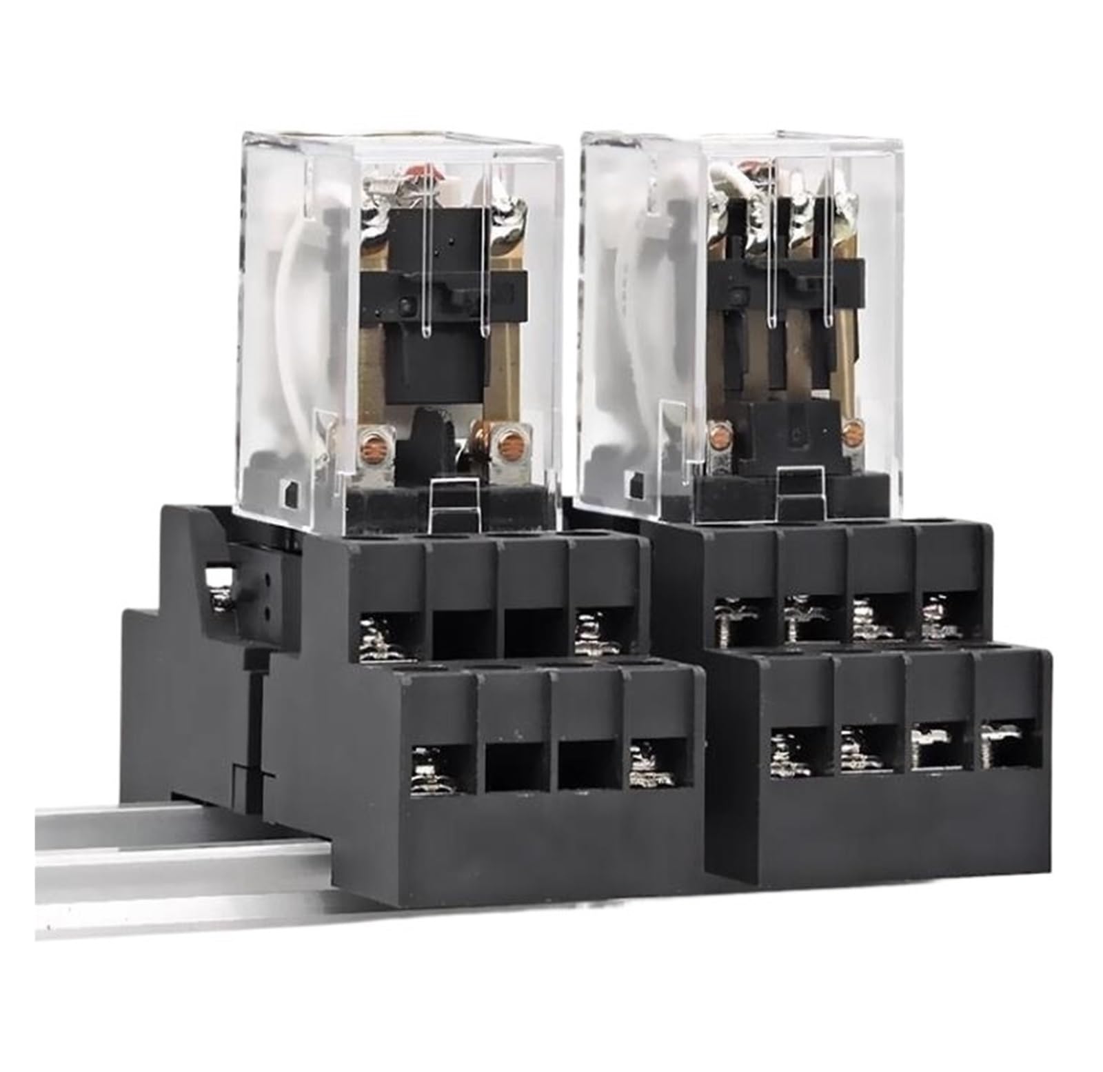 ZVQYSGIW 1PCS small intermediate electromagnetic relay CR-MX024DC2L +CR-M2SFB(Full set)