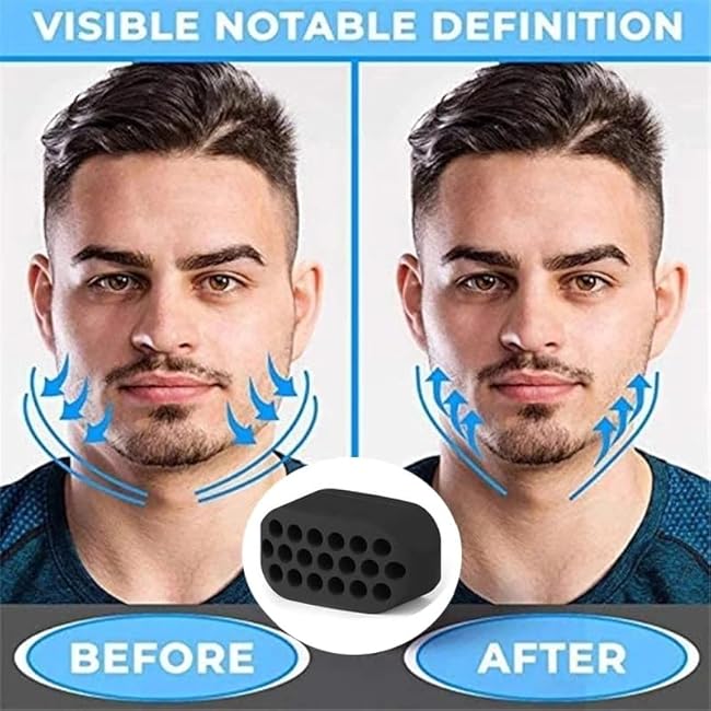 6Pcs Jaw Exerciser Set for Men & Women, 3 Resistance Levels Silicone Jawline Exerciser Jaw Trainer Strengthener Jawline Shaper in Application Process Jaw Trainer Silicone Face Chew BPA Free
