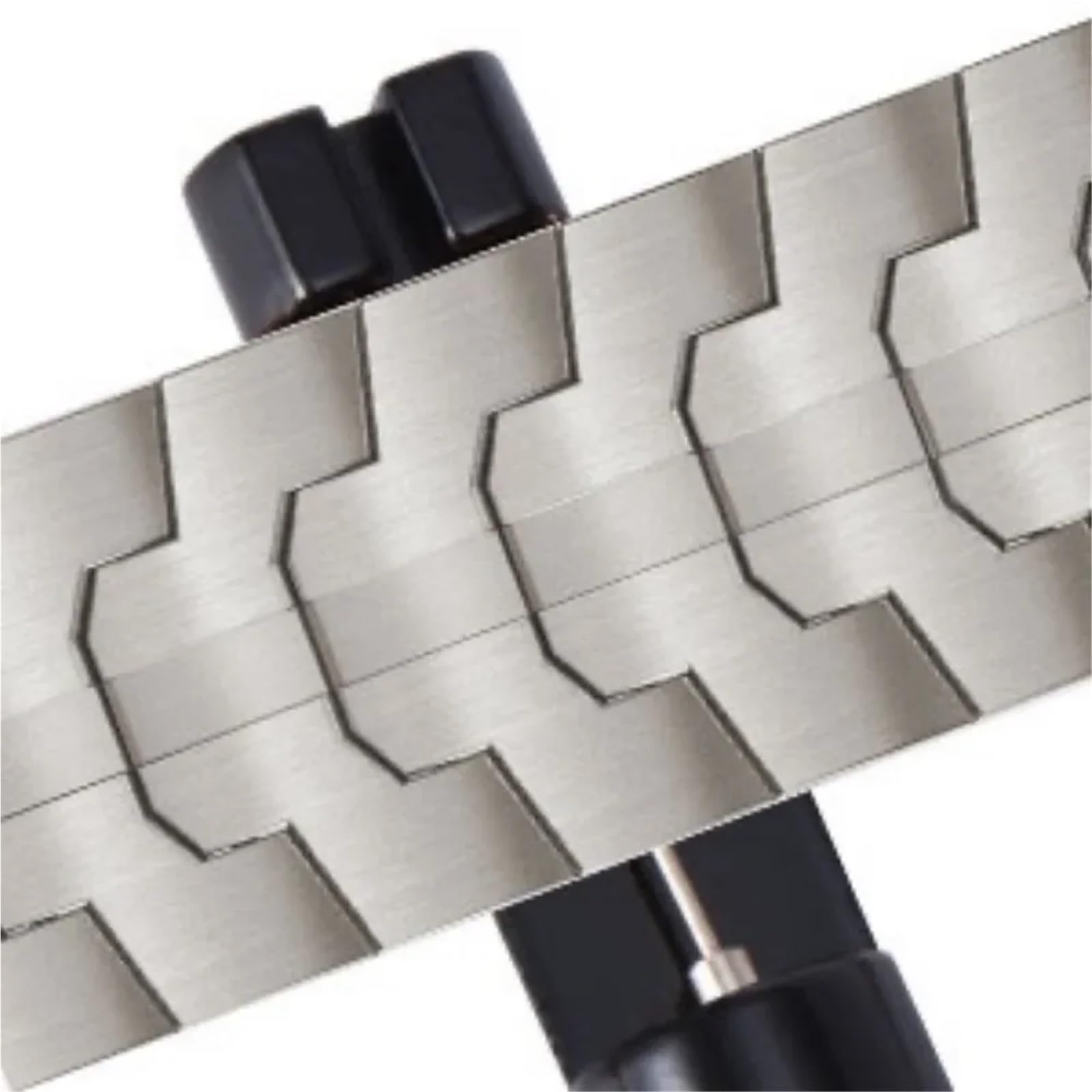 JDIME Cinturino magnetico in titanio per Samsung Galaxy Watch Ultra 7 47mm Cinturino di lusso da uomo per Samsung GALAXY WATCH 47 ultra No Gaps Cinturini per orologi