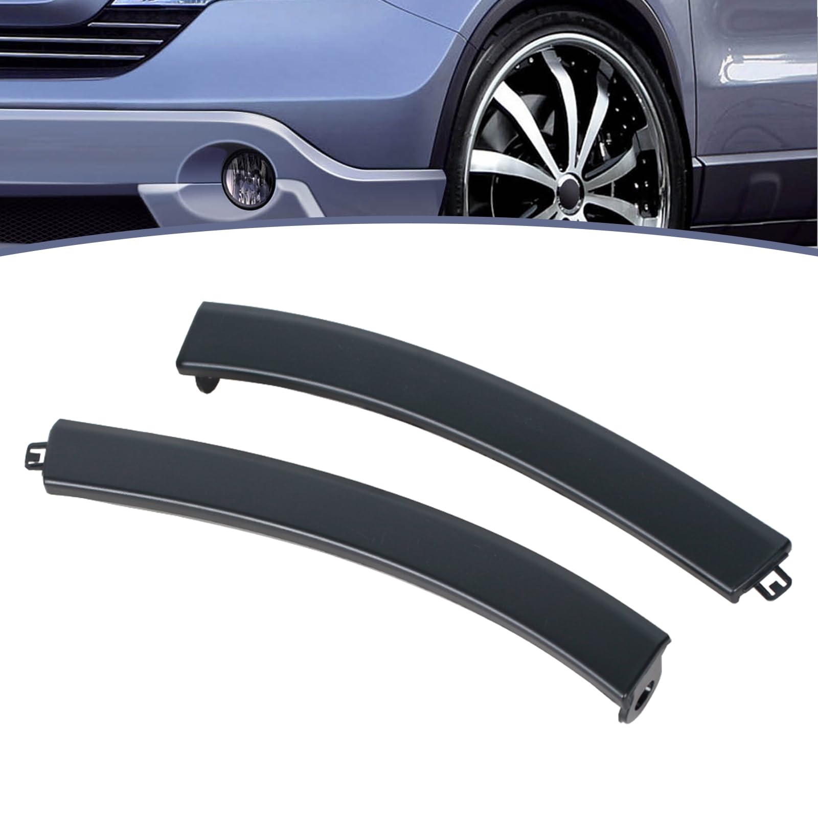 Photo 1 of JESYMBX For Honda CRV 2007-2011 Front Bumper Wheel Fender Eyebrow Molding Trim Left&Right