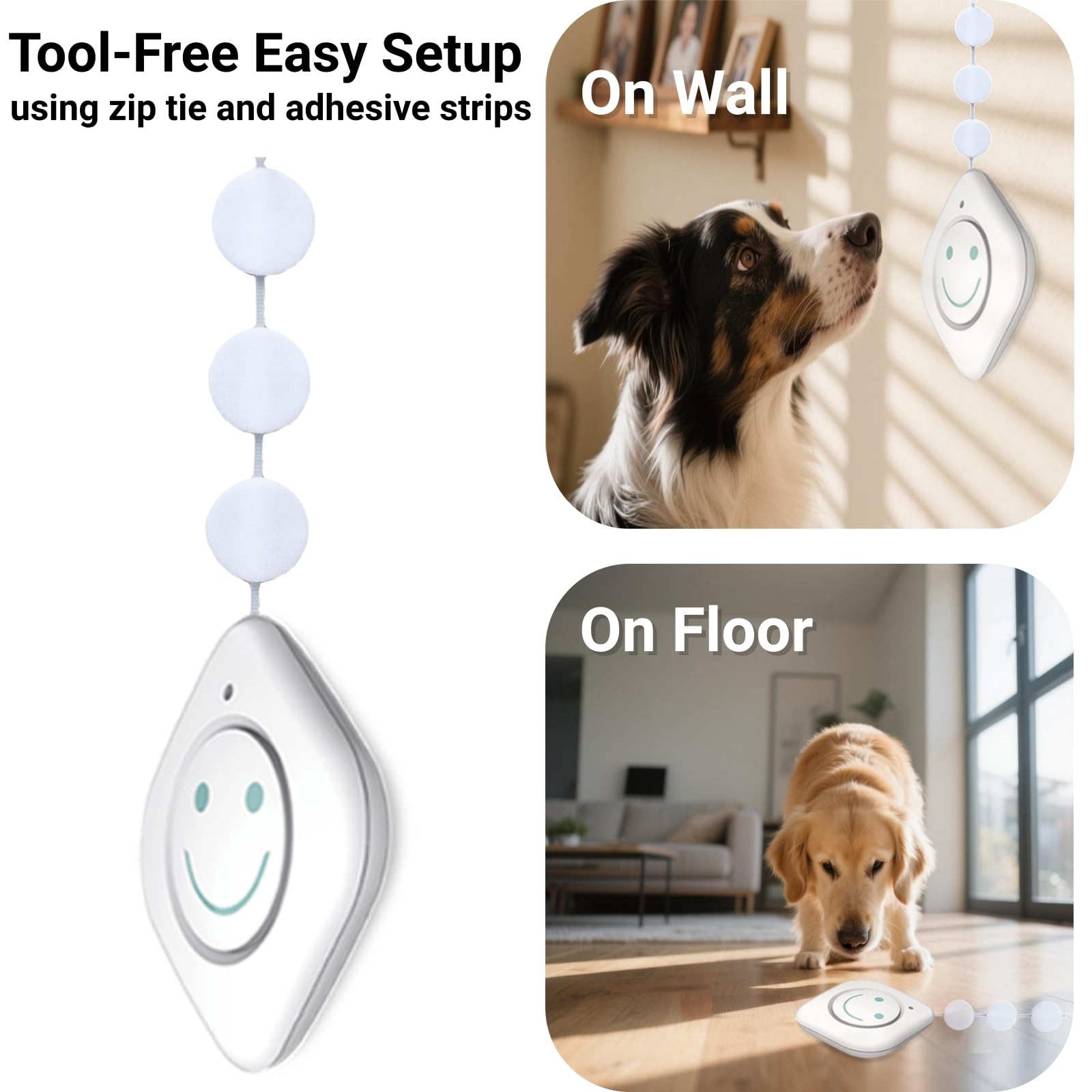 Wireless Puppy Small Dog Doorbell. Ultra-Sensitive Touch Activation - Image 3