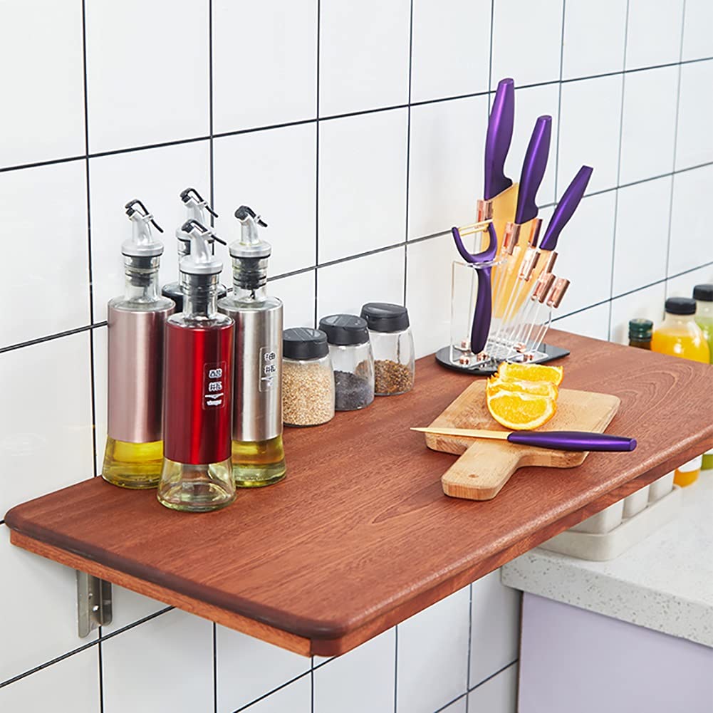 Tables de bar pour la maison et la cuisine plateau rabattable en pin massif