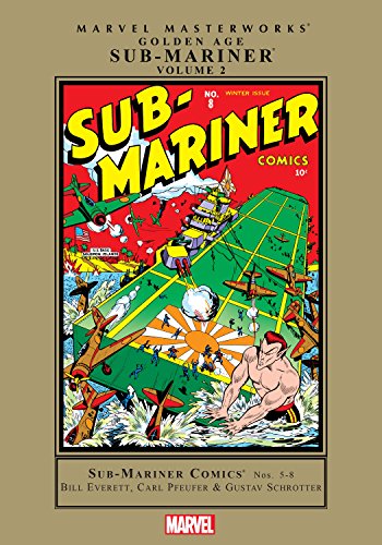 Cover of Sub-Mariner: Golden Age Masterworks Vol. 2 (Sub-Mariner Comics (1941-1949))