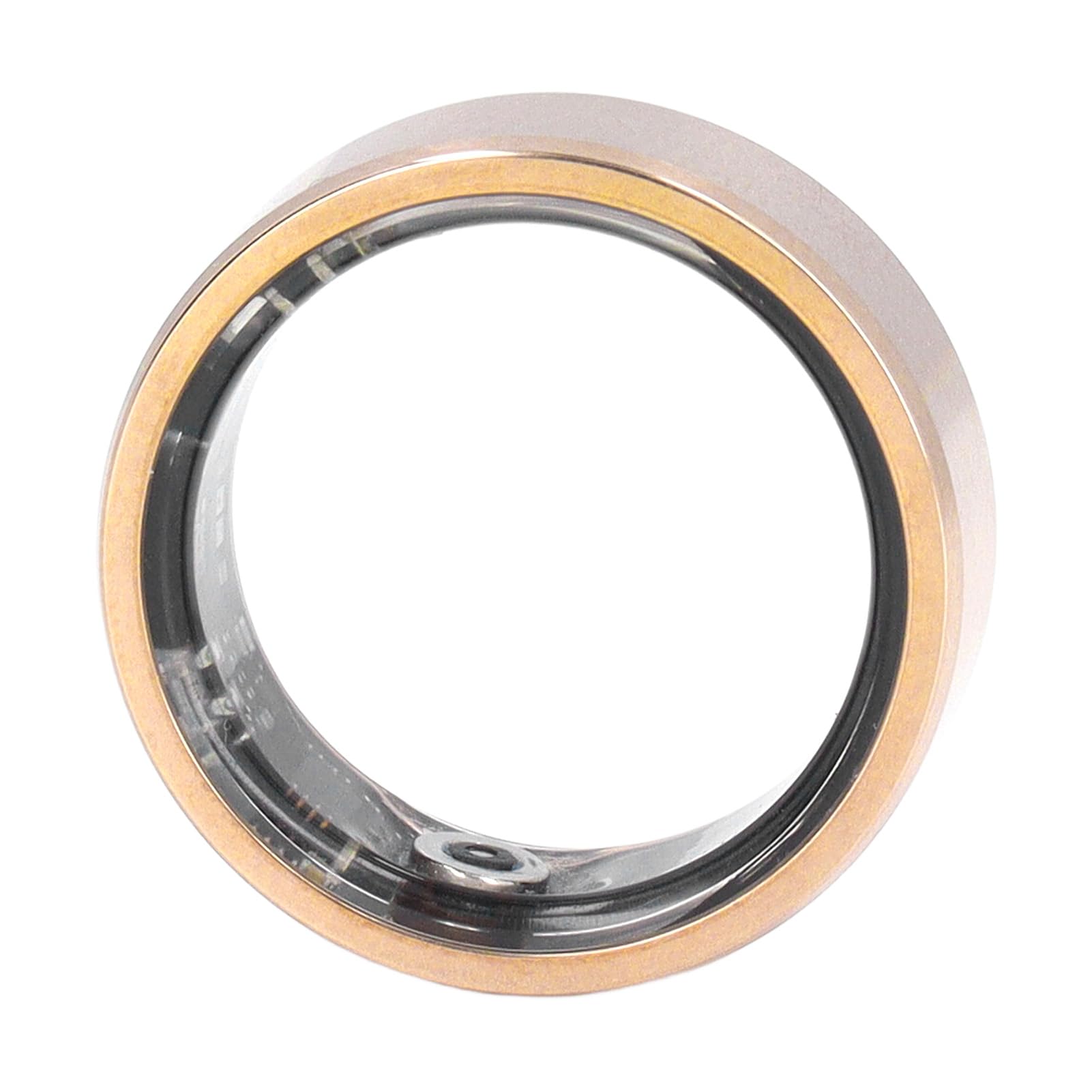 Anello intelligente Salute Tracker Oro BT Anello Fitness Monitoraggio del Sonno IP68 Contapassi Impermeabile Uso Quotidiano Anello per Salute Intelligente per Uomini e Donne
