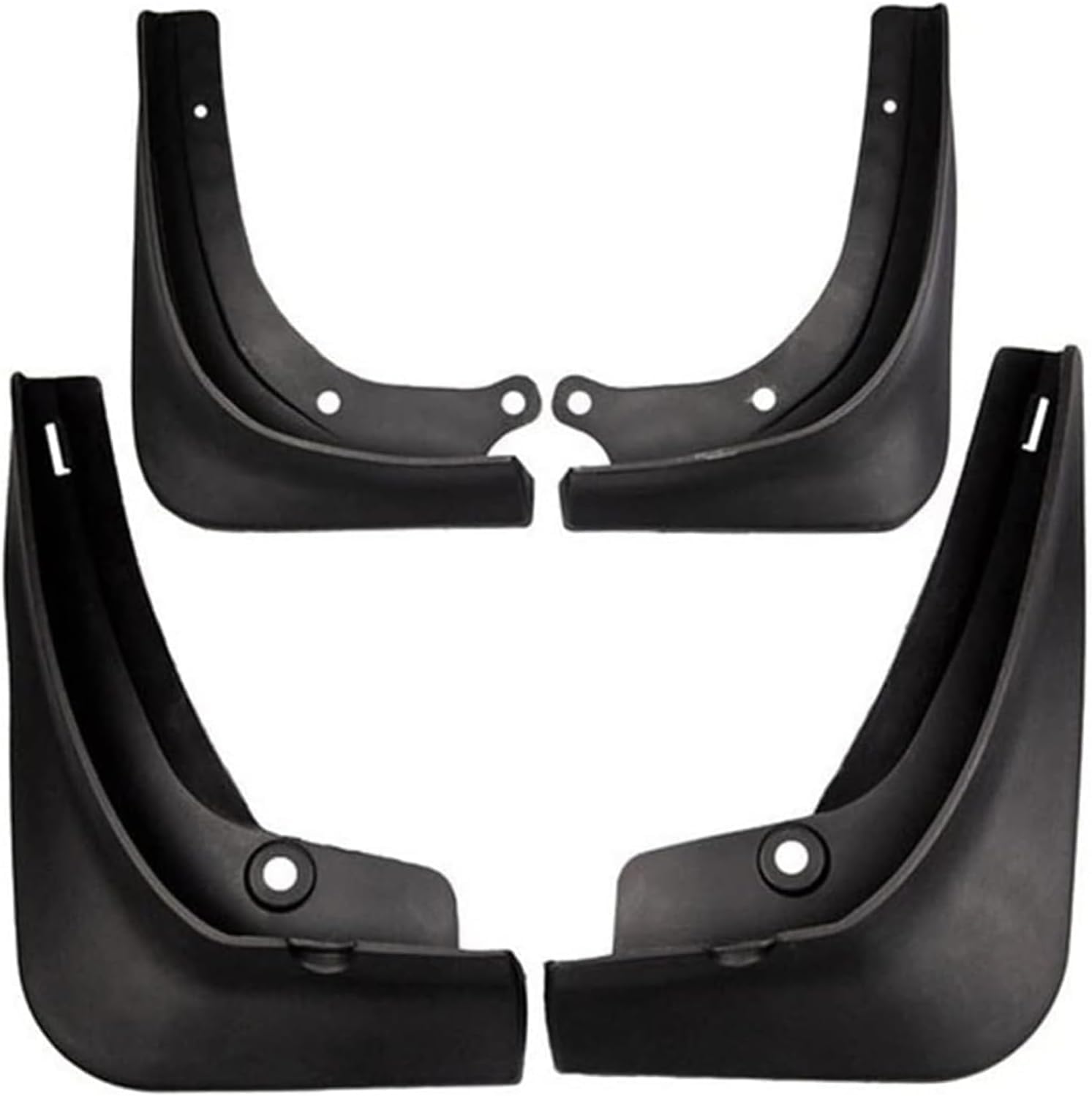 RSCBB 4 Pcs Car Mud Flaps Splash Guards for Tesla Model Y 2017-2022, Easy Installation Mudguards Front Rear Mud Flaps Splashproof Waterproof Car Accessories,A