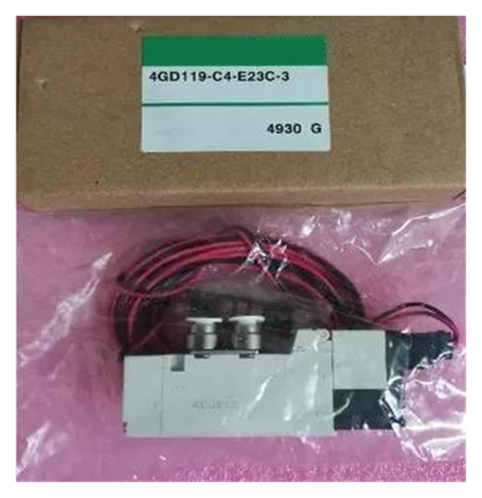 Électrovanne 4GD119-C4-E2C-3 DC24V distributeur pneumatique et valve de contrôle