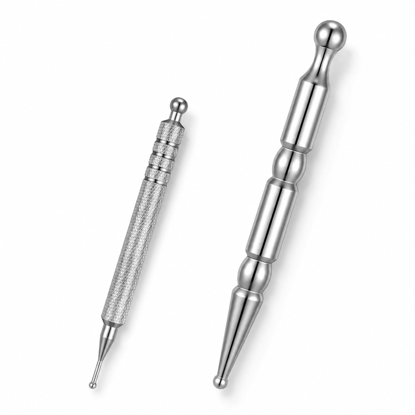 2pc Body Acupressure Pen, Dual Head Facial Tools & Point Probe Pen