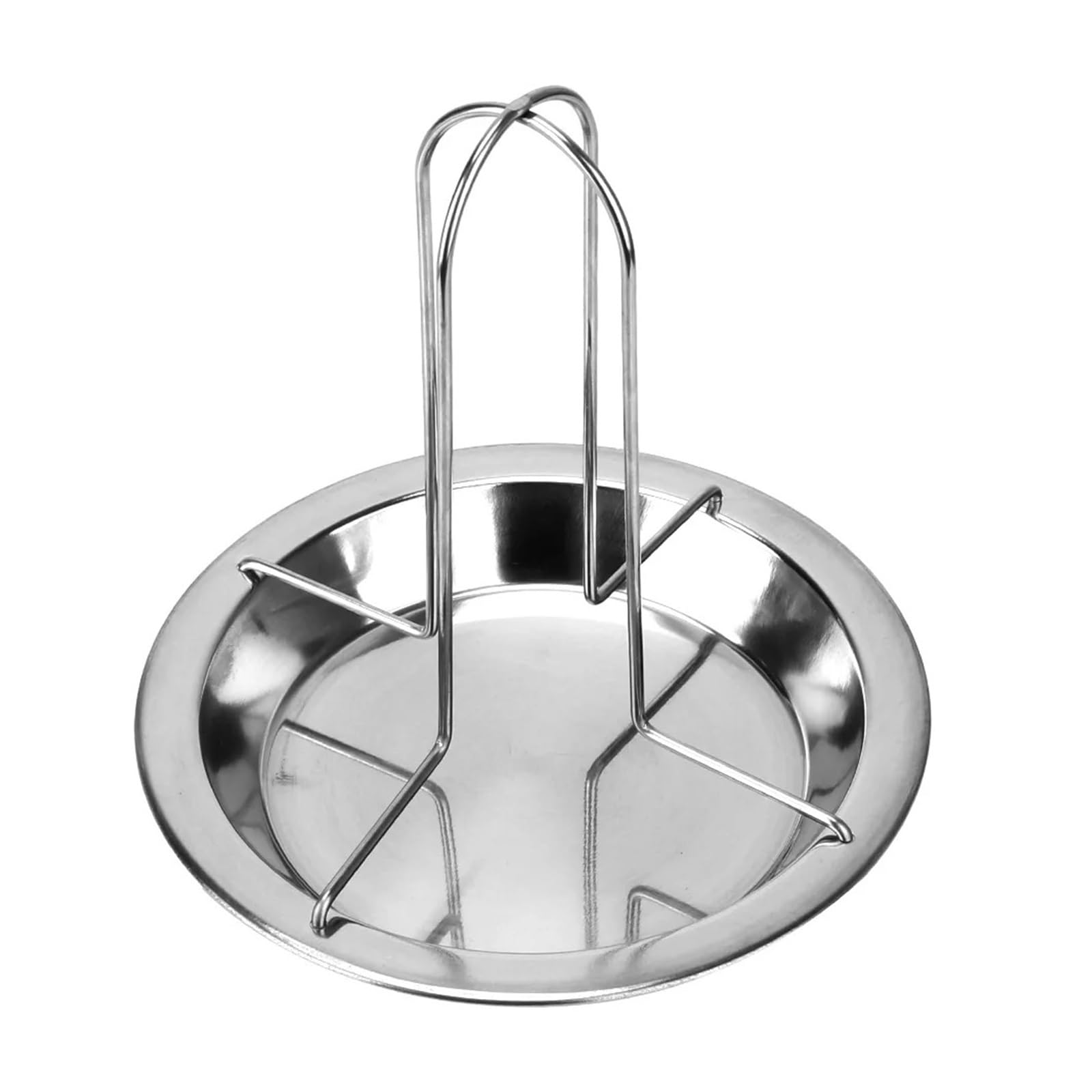Plaque cuisson et support de rôtisserie pour poulet, solution idéale pour rôtir une volaille tendre
