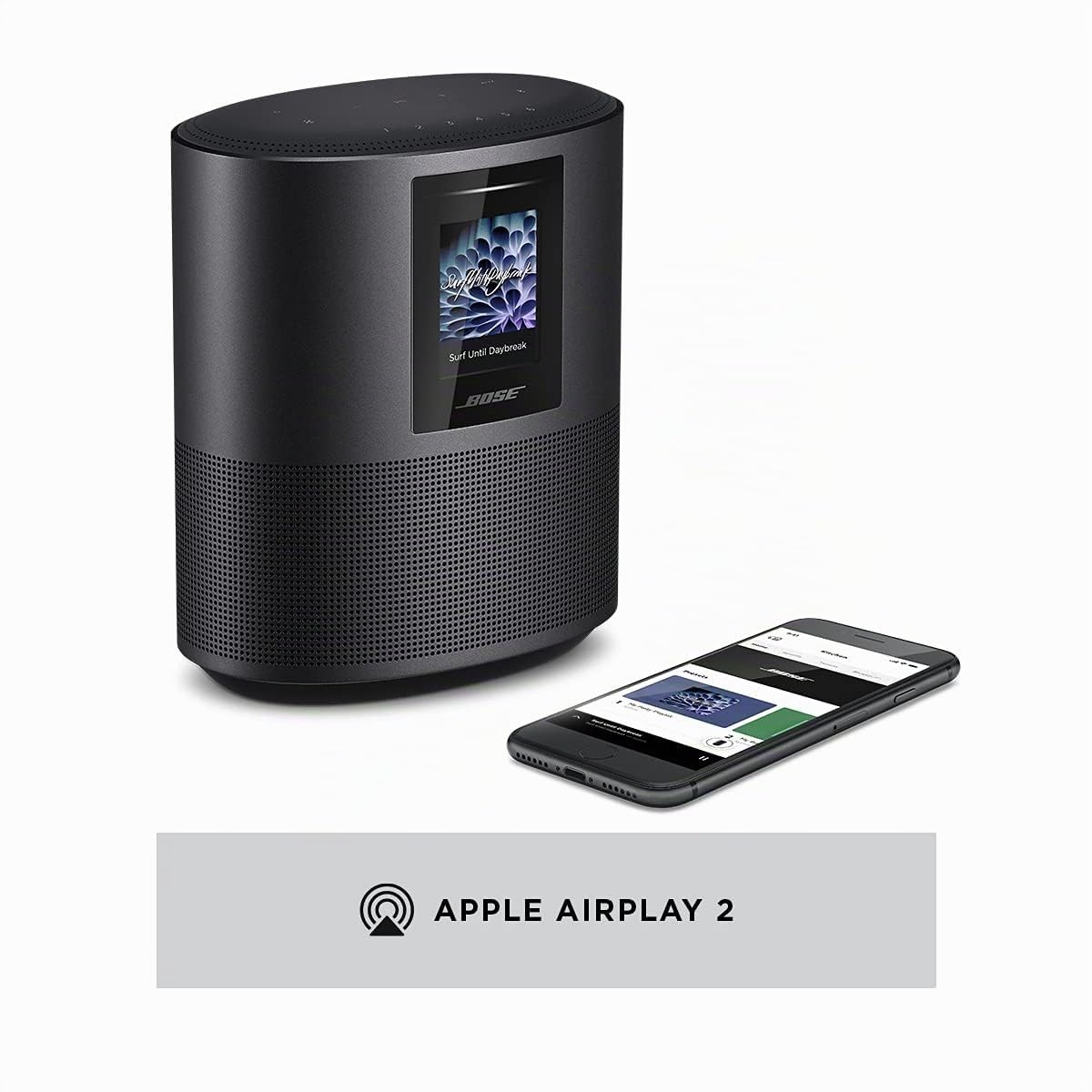 Bose Home - Altoparlante 500 con Alexa integrato, colore: nero - 20,3 x 10,9 x 16,9 cm