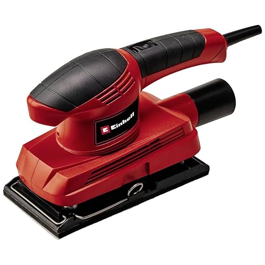 Einhell TC-OS 1520 Orbital Sander (150 W, Clamp, Compact Design) Comes with 3 Sanding Sheets 230 x 93 mm