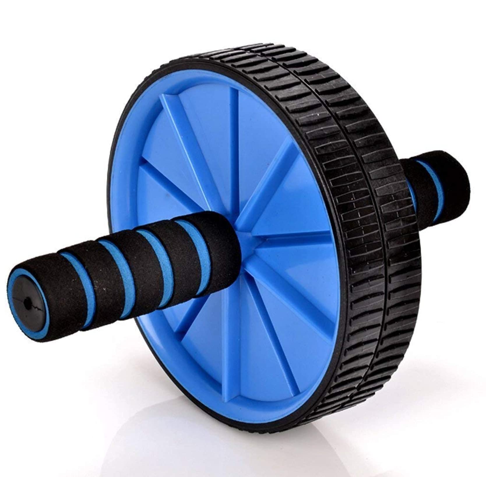 Weston9x Dual Wide Ab Roller Wheel for Abs Workouts /Home Gym Abdominal Exercise/Core Workouts for Men and Women with Knee Mat