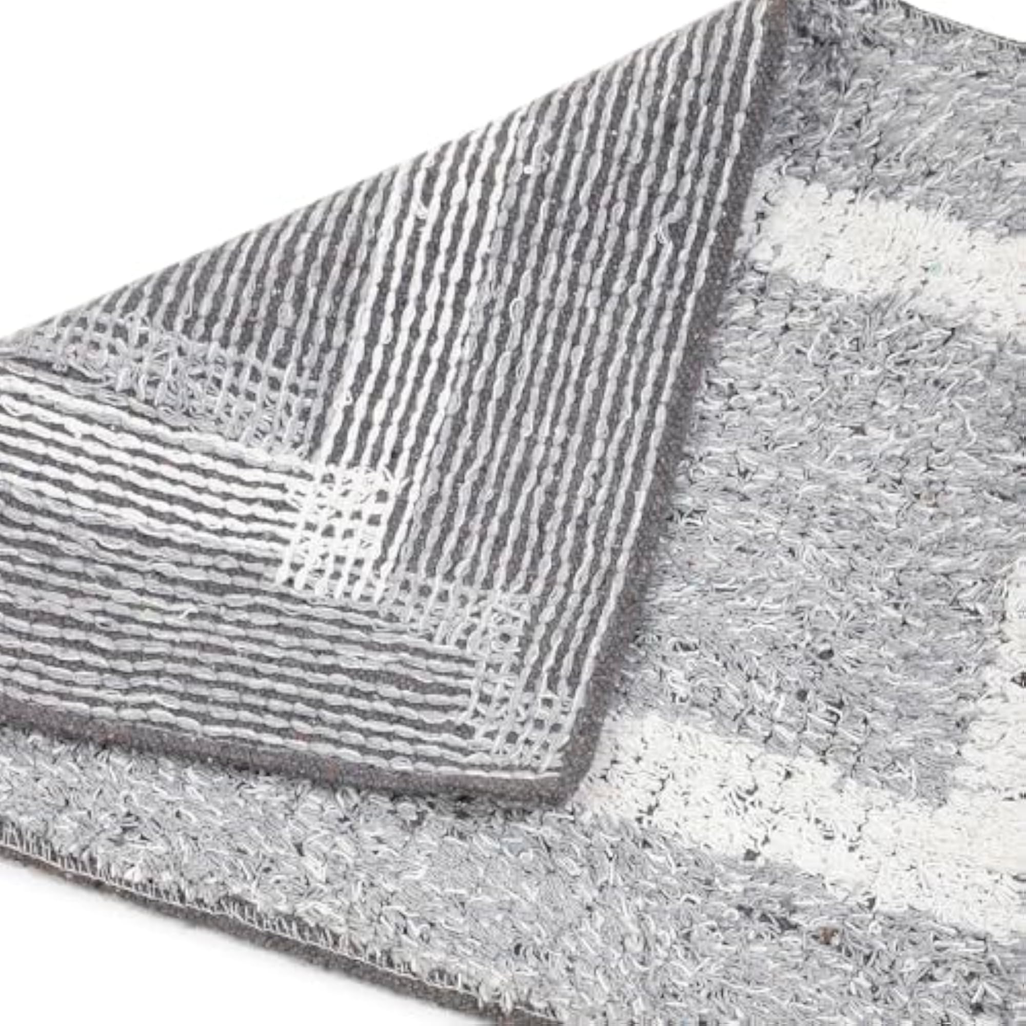 Microfiber Bath Door Mat with Anti Slip Backing