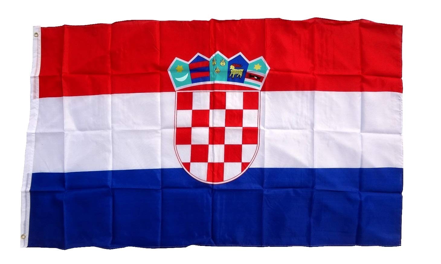 Kroatien Flagge Aus Polyester – 90x150 Cm Für Garten, Party Oder Zimmerdeko