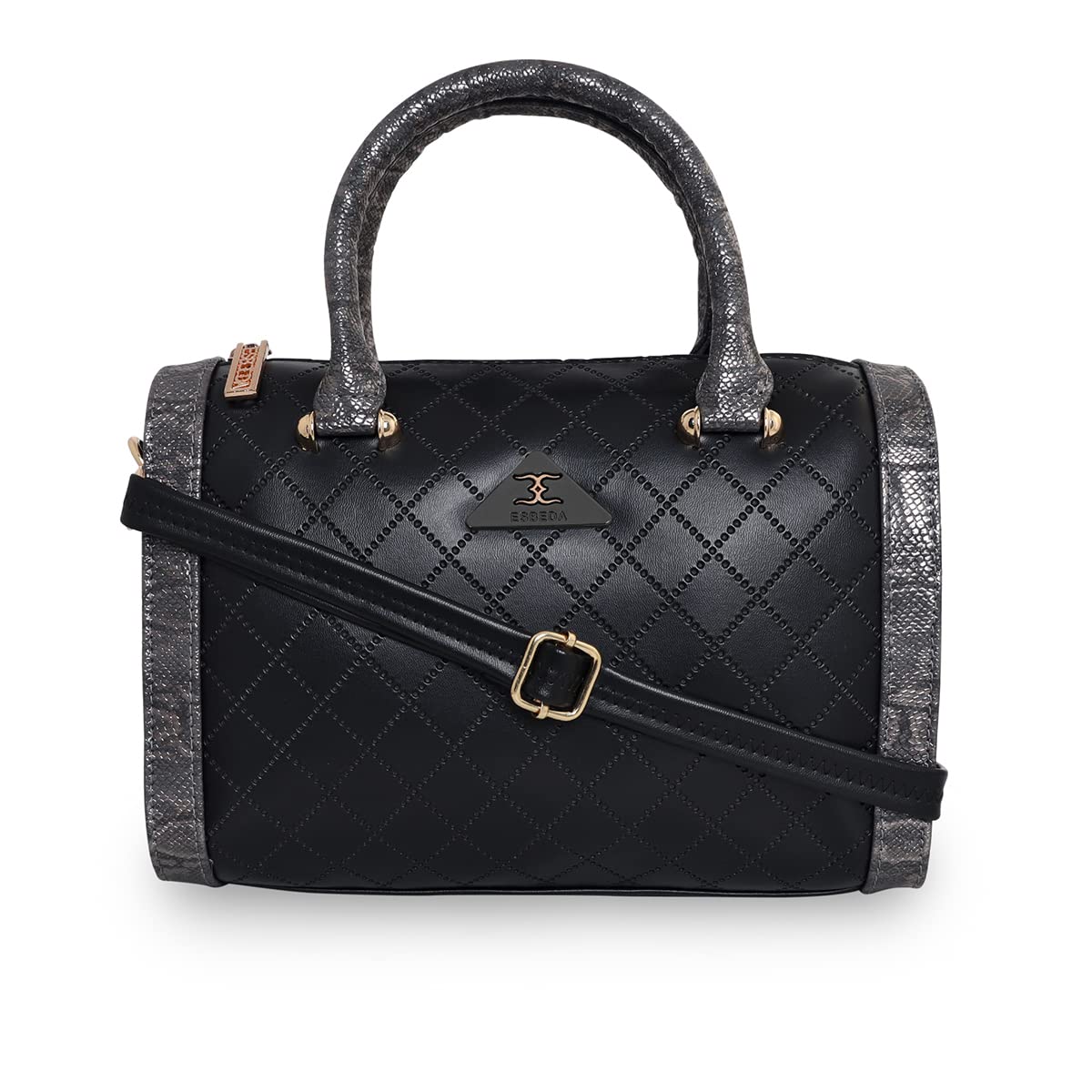 ESBEDA Black Color Glitter Top Handle handbag For Womens (B09Q541FM2) Amazon Price History, Amazon Price Tracker