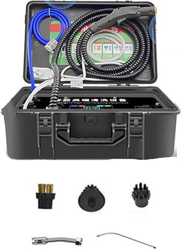 HAVK Limpiador de vapor de alta presión de 3500 W, limpiador de vapor portátil de mano, máquina de limpieza de vapor a presión de alta temperatura