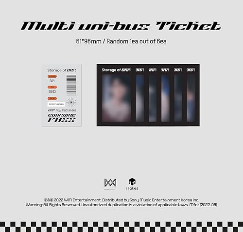 Miniatura 4 de Dreamus ÁLBUM FOTOCARD ONF - ALMACENAMIENTO DE ONF (ÁLBUM DE PLATAFORMA)