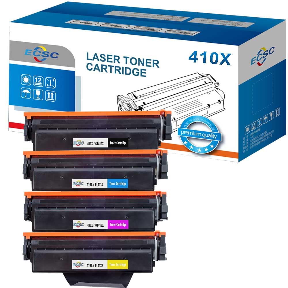 Toner compatible CF410X HP Color LaserJet Pro M477fdw M452dn - 6