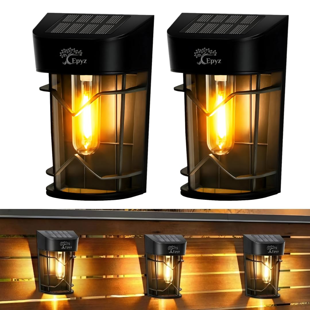 Epyz Solar Wall Light - Warm Yellow LED -20