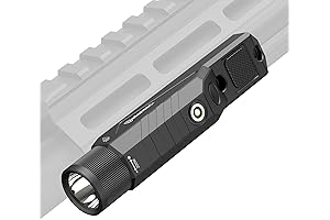 DEFENTAC 1750lm Gun Light, Tactical Flashlight for Rifle, Weapon Light with Momentary...