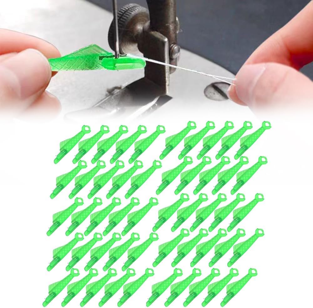 Infila aghi automatico per macchine da cucire e cucire a mano, aiuto per filettatura di precisione per artigianato, accessori da cucito facili da usare, perfetto per sarti e sartoria