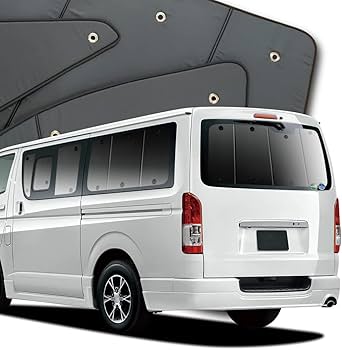 趣味職人トヨタ ハイエースナロー電動スライドドア専用 サンシェード 5枚セット 趣味職人トヨタ ハイエースナロー電動スライドドア専用