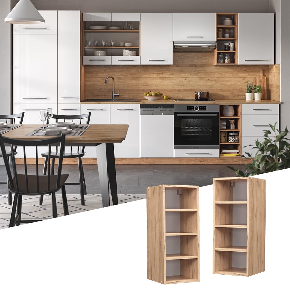 Vicco Pensile Fame-Line, Rovere dorato, 30 cm, per la combinazione con altri moduli della serie Fame-Line