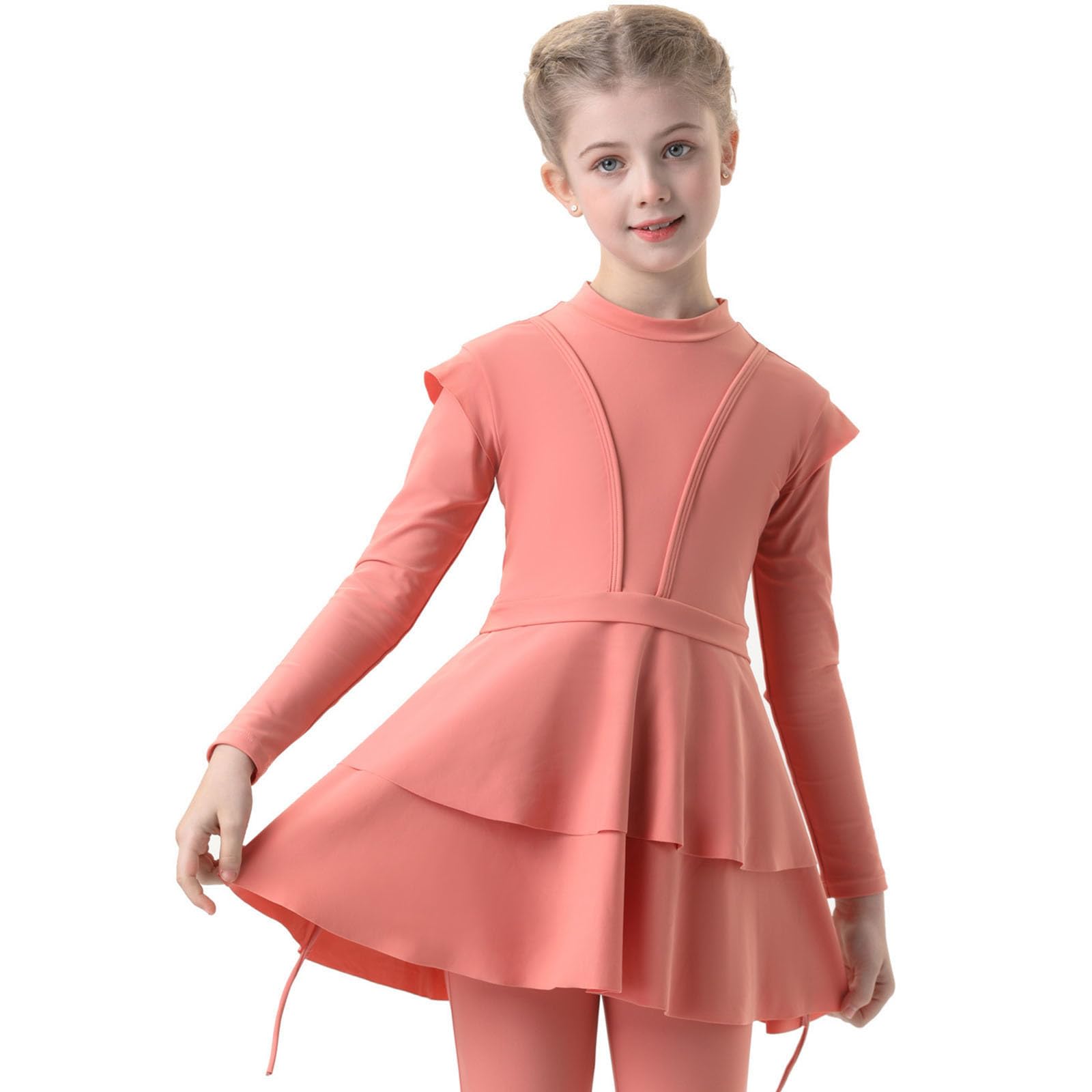 Maillot De Bain Bébé Fille 0-24 Mois 3 Pièces,Imprimé Top Court À Bretelles + Culotte Chapeau Enfants Swimwear Set Natation Plage Enfant 6 Ans Imprimé (Pastèque Rouge,6-7 Ans)
