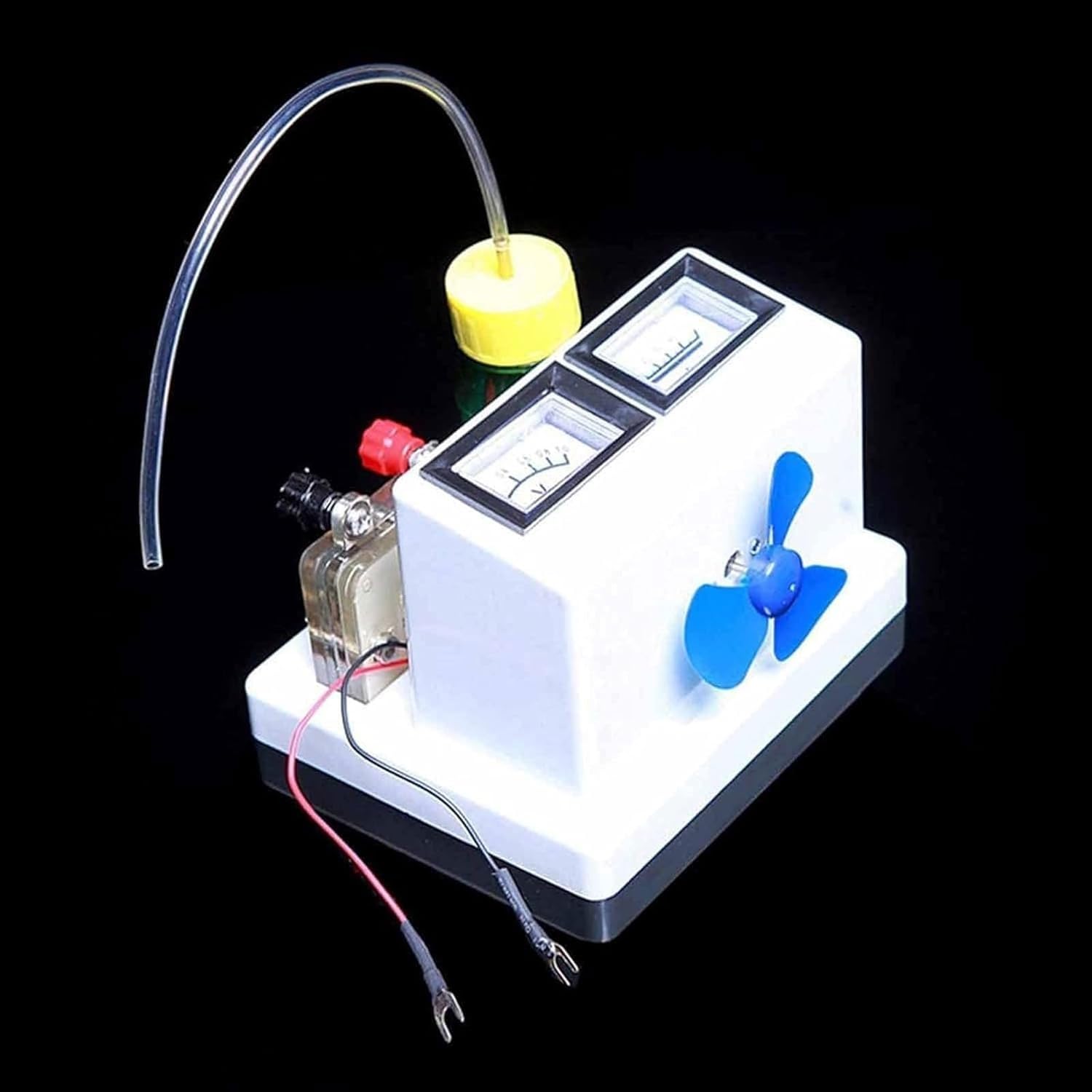 Modulo for Celle a combustibile a idrogeno con Membrana a scambio protonico PEM, Kit for esperimenti di Generazione di energia Chimica con Motore e Vento
