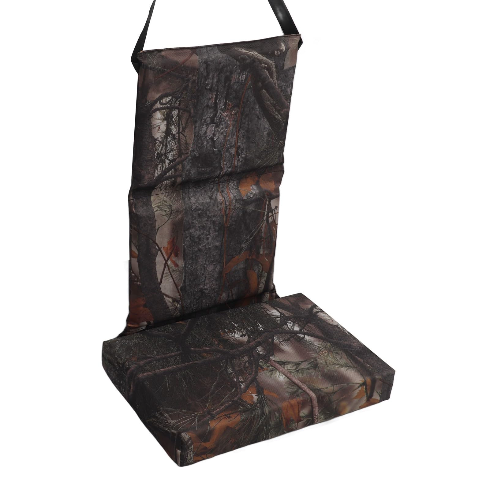 Silla Plegable para árbol de Caza, Tamaño Ajustable, Esponja Gruesa de Tela Oxford para una Posición de Espera Cómoda