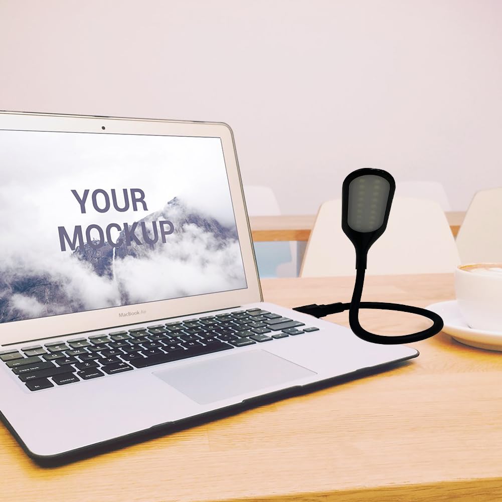 Lampada USB Dimmerabile e Flessibile - Luce LED Regolabile Per PC, Laptop, Tastiera Computer - Portatile