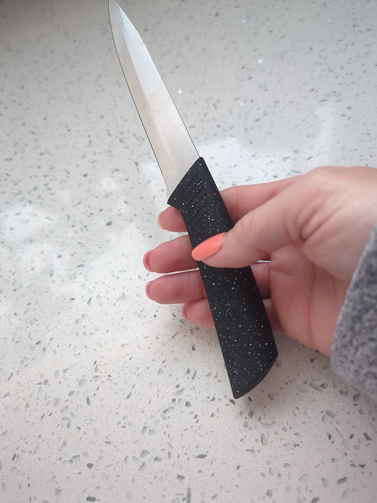 2/mo Finance BINO 5Piece Stainless Steel Kitchen Knives Set with