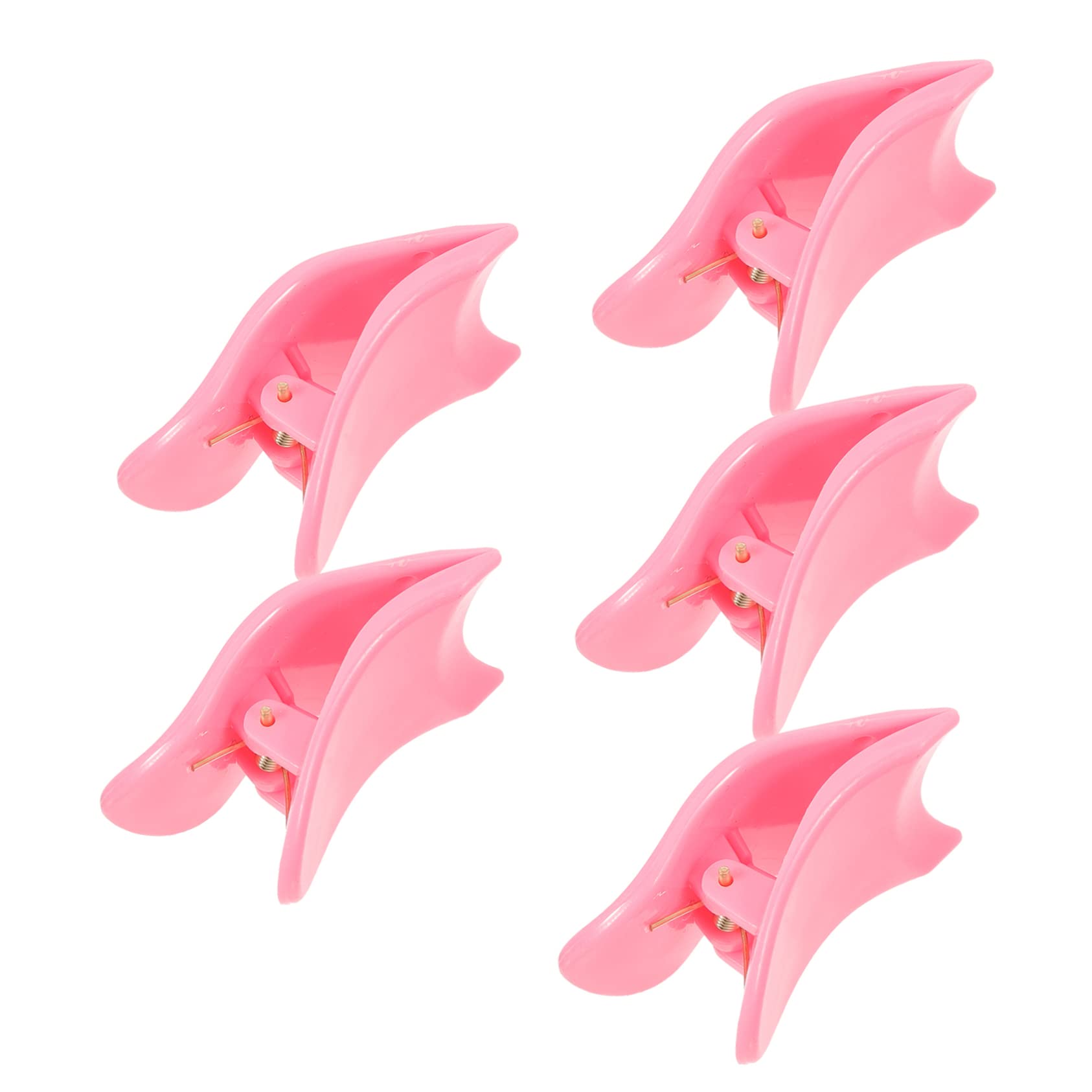 FOMIYES 25 Pz Ausiliario per ciglia finte eyelash curler Strumento per applicazione ciglia impostore morsetto per ciglia trucco piegaciglia pinzette clip per ciglia per le donne bene scudo