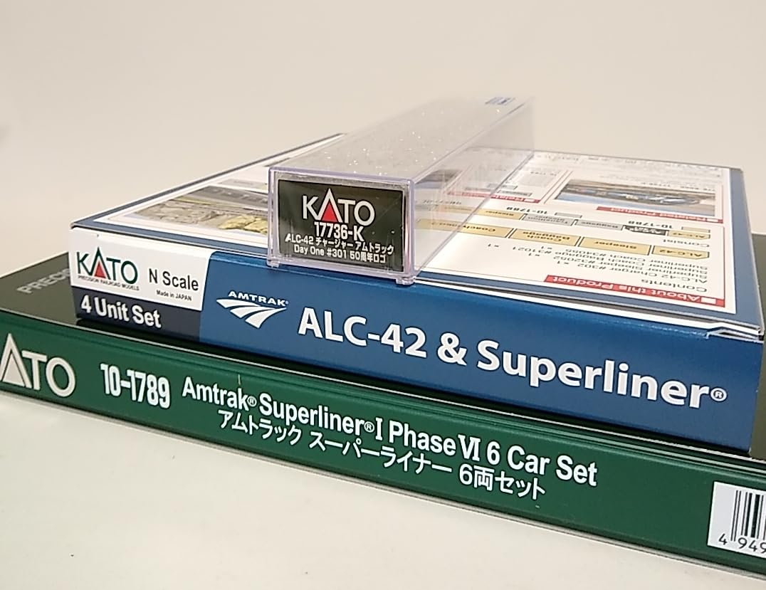 Amazon | KATO 10-1788 アムトラック ALC-42＆スーパーライナー