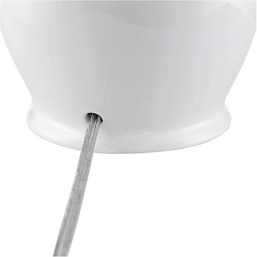 Miniatura 7 de 360 Lighting Jane - Juego de 2 lámparas de mesa modernas de mediados de siglo de 25 pulgadas de alto y mediados de siglo, enchufe inteligente WiFi,