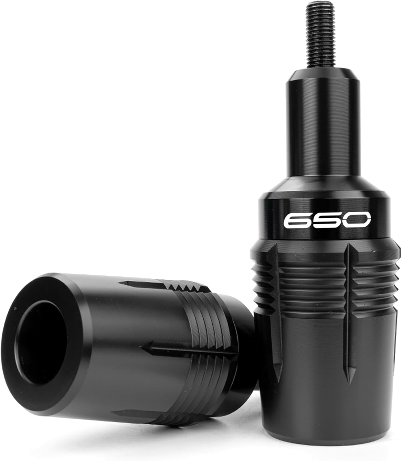 Motorcycle Frame Sliders Crash Slider Pad Protector Falling Protection Compatible With Ninja 650 KRT 2025 Ninja650 EX650 2017-2023 2024 2025 Z650 RS Z 650 (Black)