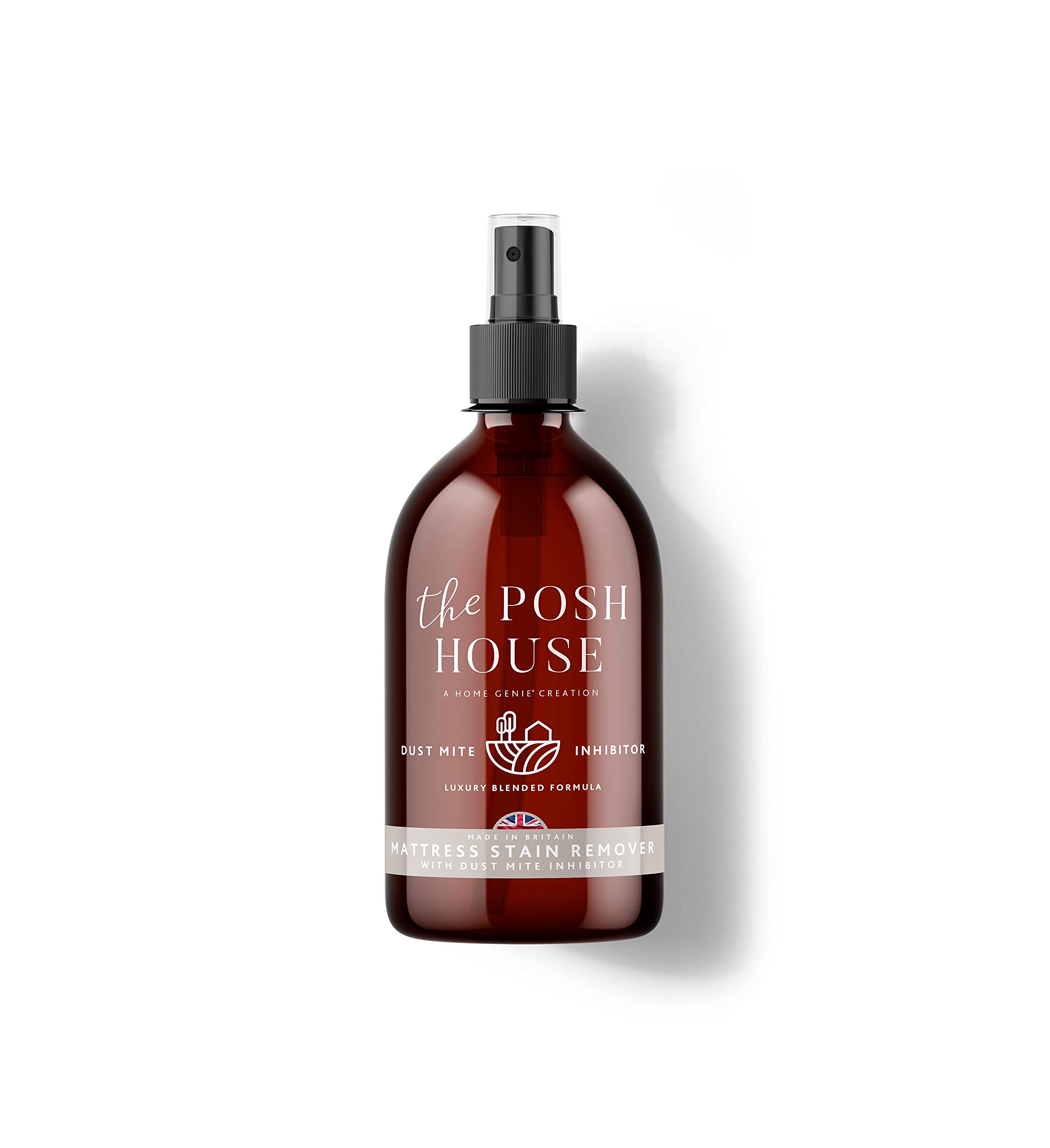 The Posh House - Mattress Stain Remover with Dust Mite Inhibitor - 500ml, Clear