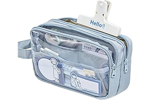 Large Capacity Clear Pencil Case