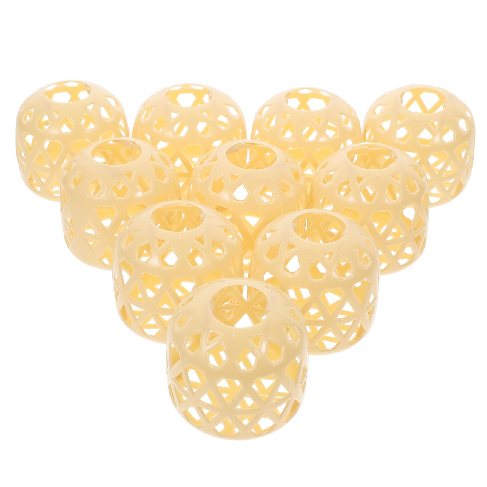 Ciieeo 10 Pack Mini Lantern Decor DIY Imitation Woven Lanterns Craft Material for Festive Decorations