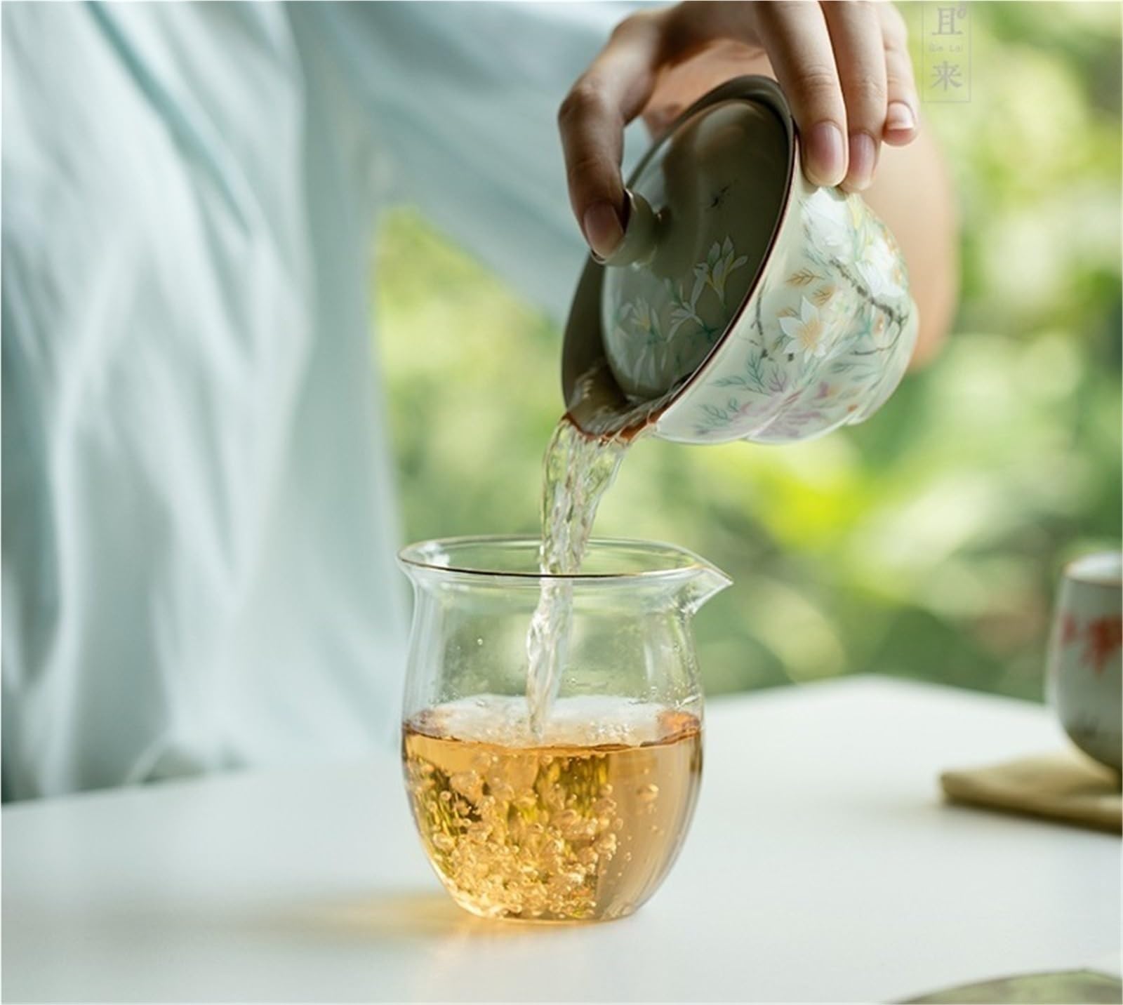 135 ml żółty piec ru Gaiwan starożytna tykwa sancai pokrywa miska herbata Tureen chińska herbata warzenie porcelany miska herbata